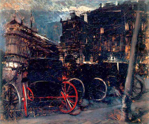 Parigi di notte di Giovanni Boldini