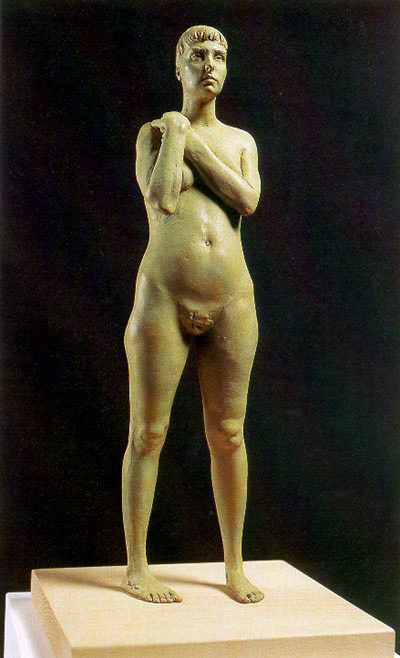 Piccola figura di Marta in piedi di Giuseppe Bergomi