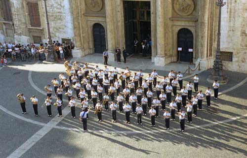 Concerto della Banda dellAeronautica Militare, diretta dal Maestro Marco Moroni.