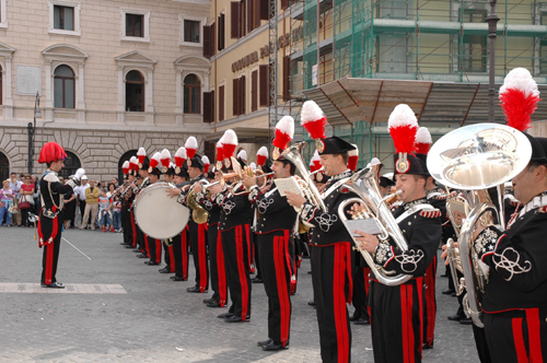 Concerto della Banda dell'Arma dei Carabinieri, diretta dal Maestro Massimiliano Ciafrei.