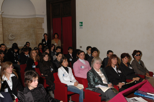 Classe V dell'Educandato statale San Benedetto di Montagnana (PD) e classe III del Liceo classico statale C. Bocchi di Adria (RO)