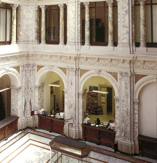 Veduta della hall